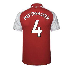 Arsenal 2017-18 Home Shirt (Very Good) (Mertesacker 4)_1