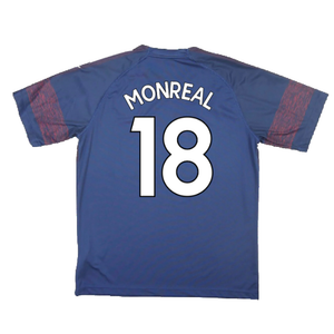 Arsenal 2018-19 Away Shirt (S) (Excellent) (Monreal 18)_1