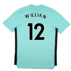 Arsenal 2021-2022 Adidas Training Shirt (XS) (WILLIAN 12) (Excellent)_1