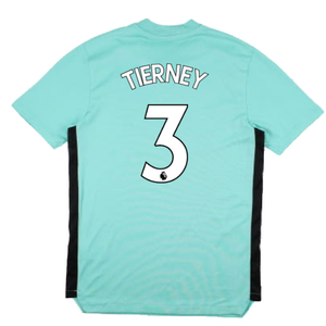 Arsenal 2021-22 Adidas Training Shirt (S) (TIERNEY 3) (Excellent)_1