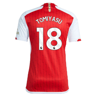 Arsenal 2023-24 Home Shirt (XXLB) (Tomiyasu 18) (Excellent)_1