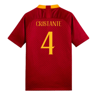 AS Roma 2018-19 Home Shirt (Mint) (Cristante 4)_1