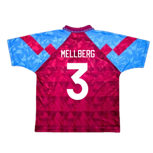 Aston Villa 1990-92 Home Shirt (XL) (Very Good) (Mellberg 3)_1