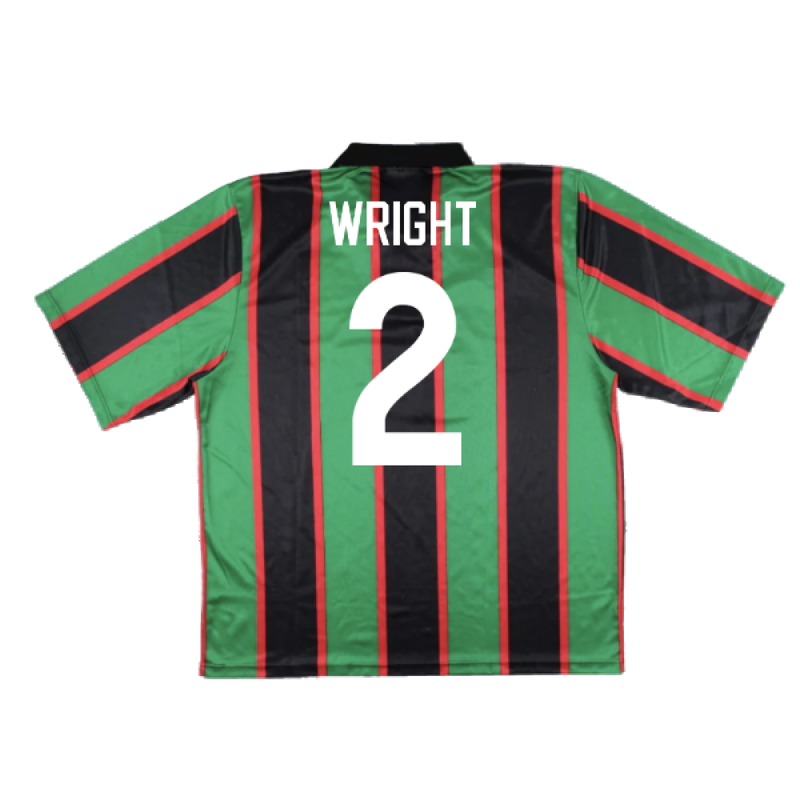 Aston Villa 1993-95 Away Shirt (XL) (Very Good) (Wright 2)_1