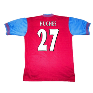 Aston Villa 1997-1998 Home Shirt (Excellent) (Hughes 27)_1