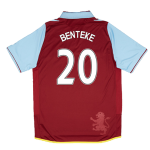 Aston Villa 2012-13 Home Shirt (L) (Very Good) (Benteke 20)_1