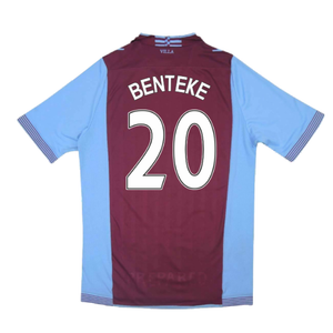 Aston Villa 2013-14 Home Shirt (L) (Very Good) (Benteke 20)_1