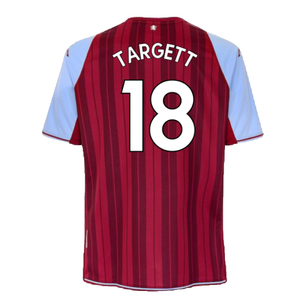 Aston Villa 2021-22 Home Shirt (M) (TARGETT 18) (Excellent)_1