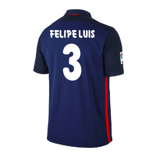 Atletico Madrid 2015-16 Away Shirt (XLB) (Excellent) (Felipe Luis 3)_1