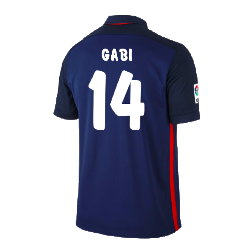 Atletico Madrid 2015-16 Away Shirt (XLB) (Excellent) (Gabi 14)_1