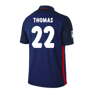 Atletico Madrid 2015-16 Away Shirt (XLB) (Excellent) (Thomas 22)_1