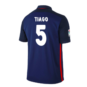 Atletico Madrid 2015-16 Away Shirt (XLB) (Excellent) (Tiago 5)_1