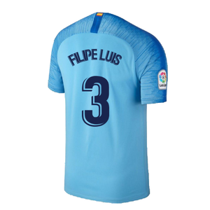 Atletico Madrid 2018-19 Away Shirt (S) (Mint) (Filipe Luis 3)_1