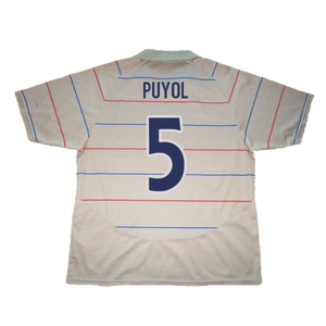 Barcelona 2003-04 Away Shirt (M) (Excellent) (Puyol 5)_1