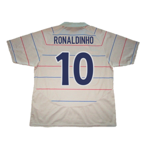 Barcelona 2003-04 Away Shirt (M) (Excellent) (Ronaldinho 10)_1