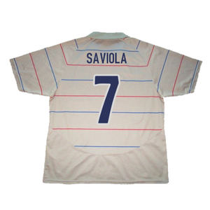 Barcelona 2003-04 Away Shirt (M) (Excellent) (Saviola 7)_1