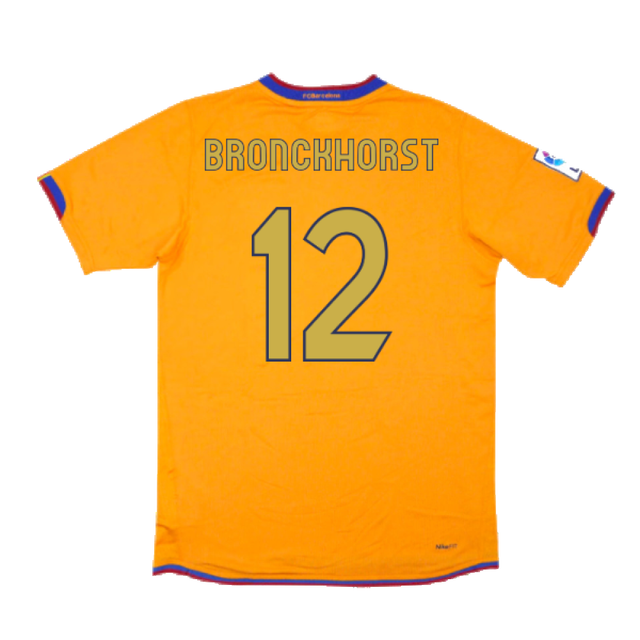 Barcelona 2006-07 Away Shirt (XL) (Good) (Bronckhorst 12)_1