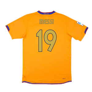 Barcelona 2006-07 Away Shirt (L) (Good) (Messi 19)_1