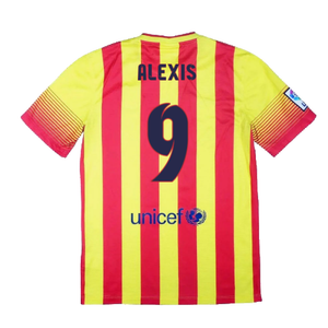 Barcelona 2013-14 Away Shirt (Very Good) (Alexis 9)_1