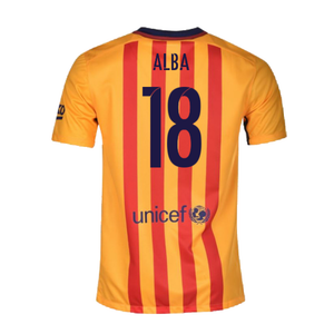 Barcelona 2015-16 Away Shirt (MB) (Mint) (Alba 18)_1