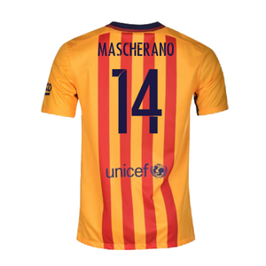 Barcelona 2015-16 Away Shirt (MB) (Mint) (Mascherano 14)_1