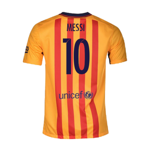 Barcelona 2015-16 Away Shirt (XLB) (Excellent) (Messi 10)_1