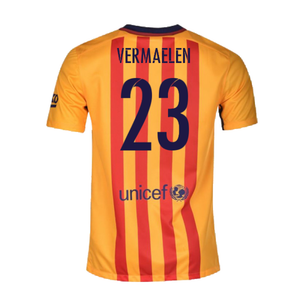 Barcelona 2015-16 Away Shirt (2XL) (Good) (Vermaelen 23)_1