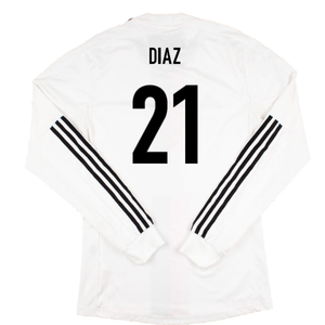 Basel 2012-14 Long Sleeve Away Shirt (Player Version) (S) (Very Good) (Diaz 21)_1