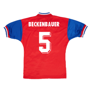 Bayern Munich 1993-95 Home Shirt (S) (Excellent) (Beckenbauer 5)_1