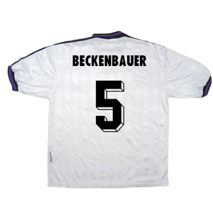 Bayern Munich 1996-98 Away Shirt (L) Strunz #8 (Fair) (Beckenbauer 5)_1