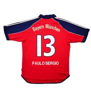 Bayern Munich 1999-01 Home Shirt (Excellent) (Paulo Sergio 13)_1