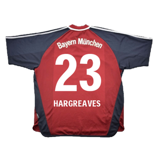 Bayern Munich 2001-02 Home Shirt (S) (Very Good) (Hargreaves 23)_1