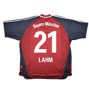 Bayern Munich 2001-02 Home Shirt (S) (Very Good) (Lahm 21)_1