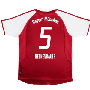 Bayern Munich 2003-04 Home Shirt (XL) (Very Good) (Beckenbauer 5)_1