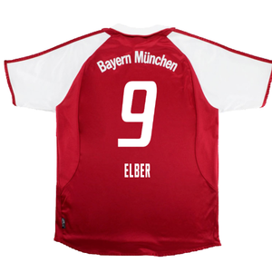 Bayern Munich 2003-04 Home Shirt (XXL) Makaay #10 (Very Good) (Elber 9)_1