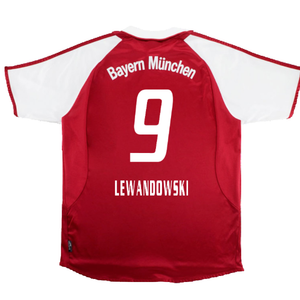 Bayern Munich 2003-04 Home Shirt (Good) (Lewandowski 9)_1