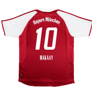 Bayern Munich 2003-04 Home Shirt (Good) (Makaay 10)_1