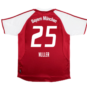 Bayern Munich 2003-04 Home Shirt (XL) (Very Good) (Muller 25)_1