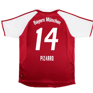 Bayern Munich 2003-04 Home Shirt (Very Good) (Pizarro 14)_1