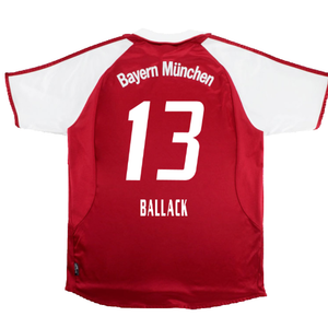 Bayern Munich 2004-05 Home Shirt (XL) (Fair) (Ballack 13)_1