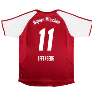 Bayern Munich 2004-05 Home Shirt (XL) (Fair) (Effenberg 11)_1