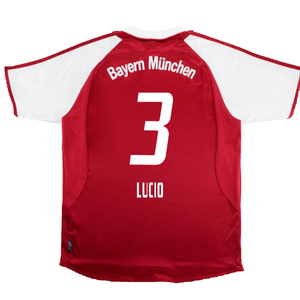 Bayern Munich 2004-05 Home Shirt (XL) (Fair) (Lucio 3)_1