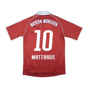 Bayern Munich 2005-06 Home Shirt (Good) (Matthaus 10)_1