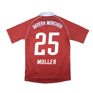 Bayern Munich 2005-06 Home Shirt (XL) (Mint) (Muller 25)_1