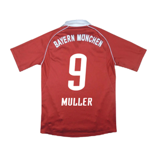 Bayern Munich 2005-06 Home Shirt (Excellent) (Muller 9)_1