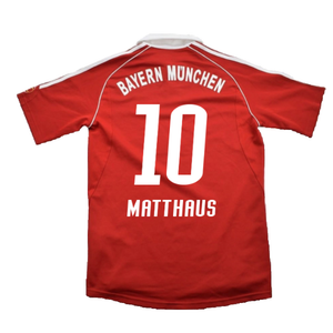 Bayern Munich 2006-07 Home Shirt (L) (Very Good) (Matthaus 10)_1