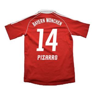 Bayern Munich 2006-07 Home Shirt (L) (Very Good) (Pizarro 14)_1