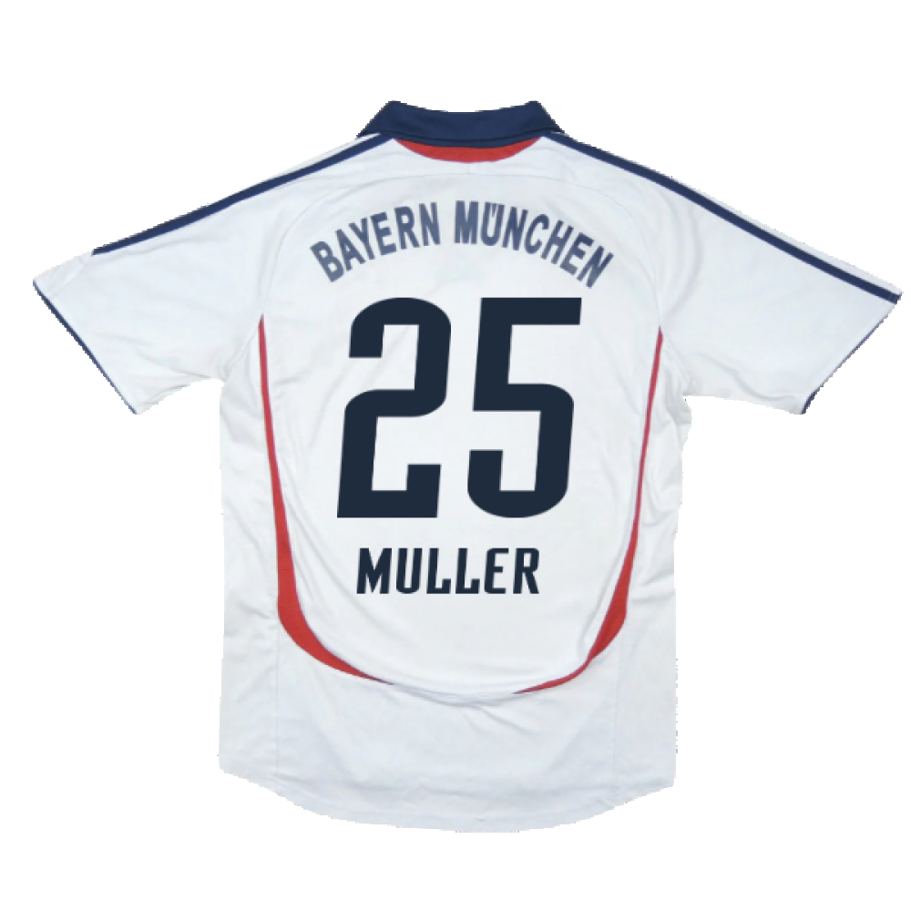 Bayern Munich 2006-08 Away Shirt (S) (Excellent) (Muller 25)_1