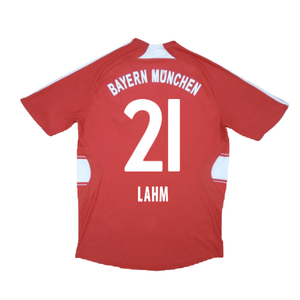 Bayern Munich 2007-09 Home Shirt (M) (Excellent) (Lahm 21)_1