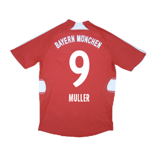 Bayern Munich 2007-09 Home Shirt (XL Boys) Schweinsteiger #31 (Good) (Muller 9)_1